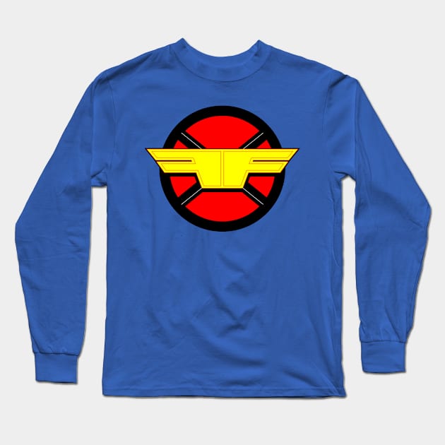 South Kongress "Fan X Fan" Shield Long Sleeve T-Shirt by ceehawk